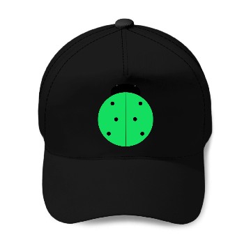 Discover green ladybug Baseball Caps