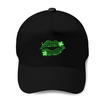 Discover Green Kiss Baseball Caps
