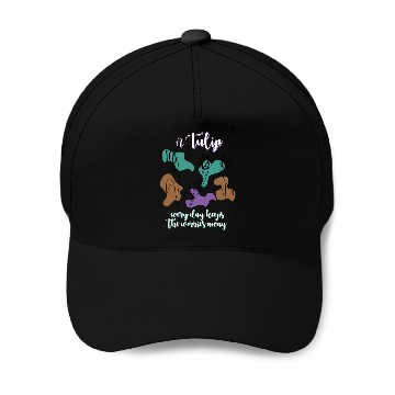 Discover Tulips Tulip Flowers Baseball Caps