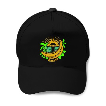 Discover Banana Summer Vector Baseball Caps Design