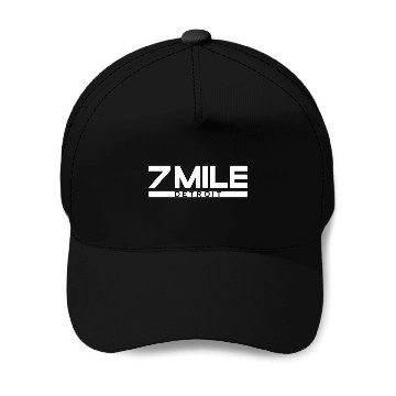 Discover 7 mile Detroit Baseball Caps