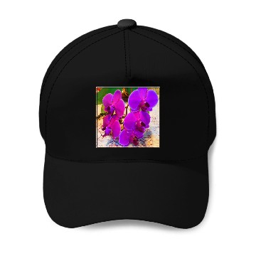 Discover Orchid 3 Baseball Caps