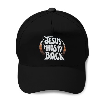 Discover Jesus Has My Back 23 Baseball Caps