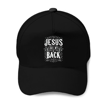 Discover Jesus Has My Back 31 Baseball Caps