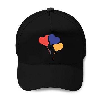Discover balloon Baseball Caps