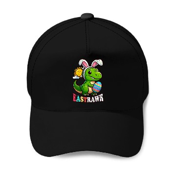 Discover EASTRAWR DINOSAUR EASTER Baseball Caps