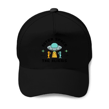Discover Outer Space Baseball Caps