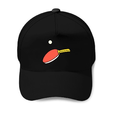 Discover Ping Pong - Paddle & Ball Baseball Caps