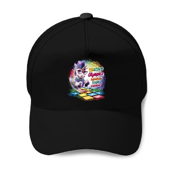 Discover "Unicorn Olympics: Rainbow Dash Edition!" Baseball Caps