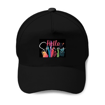 Discover HELLO SPRING Baseball Caps