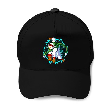 Discover The Snowman Is Ready For Attack Baseball Caps