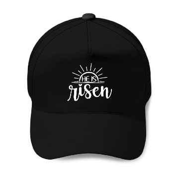 Discover He Is Risen Sunrise Christian Easter Jesus Baseball Caps
