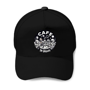 Discover Galaxy Cafe Baseball Caps