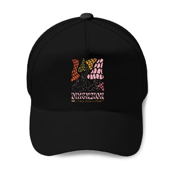 Discover Dimension Psychedelic Illustration Baseball Caps