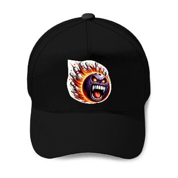 Discover Fire bowling Baseball Caps