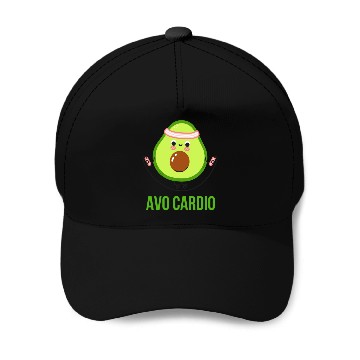 Discover Avocado Gym Avocardio Baseball Caps