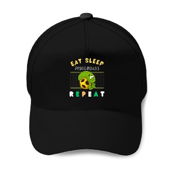 Discover Funny Pickleball Design Baseball Caps
