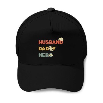 Discover Multi-Role Hero: Husband & Dad Baseball Caps