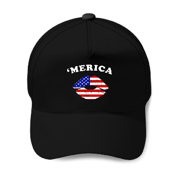 Discover 'Merica Baseball Caps