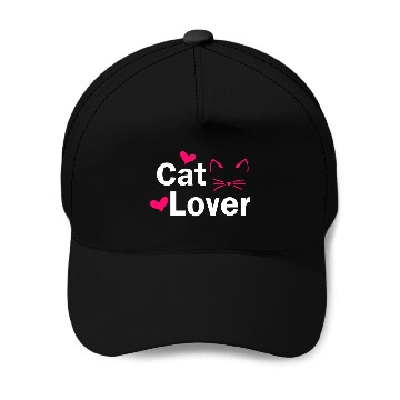 Discover Cat Lover Baseball Caps