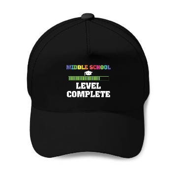 Discover Middle school level complete Graduation Baseball Caps