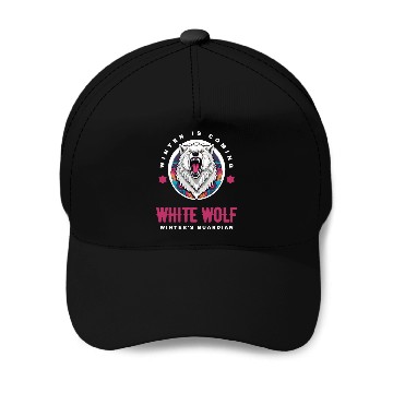 Discover White Wolf Baseball Caps