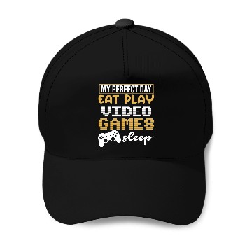 Discover Video Games Baseball Caps