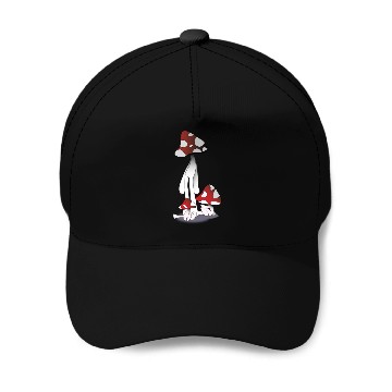 Discover The Happiest Mushroom Baseball Caps