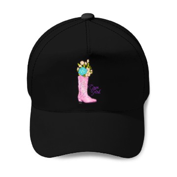 Discover COW GIRL Baseball Caps