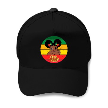 Discover Black history month Baseball Caps