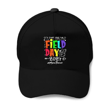 Discover I'm Just Here For Field Day 2024 Math Teacher Baseball Caps