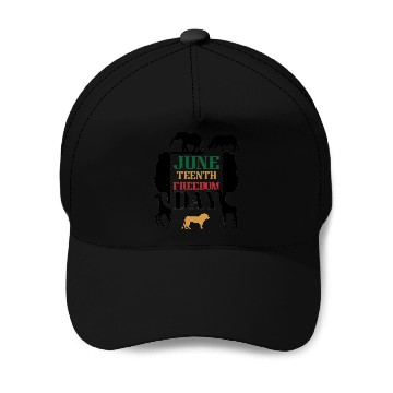 Discover "Juneteenth Baseball Caps