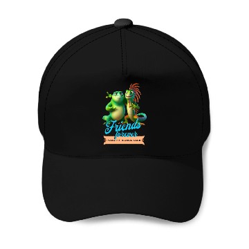 Discover lizard friends Baseball Caps