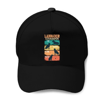 Discover Labrador COMMANDOS Labrador Lovers Funny Baseball Caps