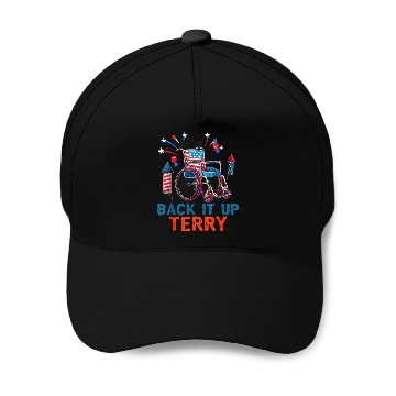 Discover Back Terry Fireworks 4th July Baseball Caps