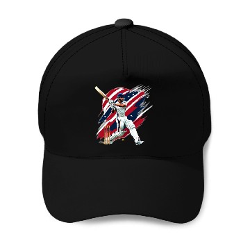 Discover US CRICKET LOVE Baseball Caps