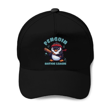 Discover Penguin Nation League Baseball Caps