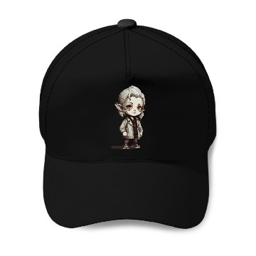 Discover Chibi Character Illustration Baseball Caps