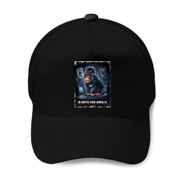 Discover Always emo gorilla admirers Premium Baseball Caps
