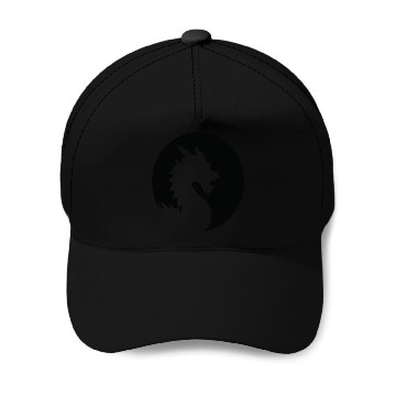 Discover Shadow Dragon, black sun Baseball Caps