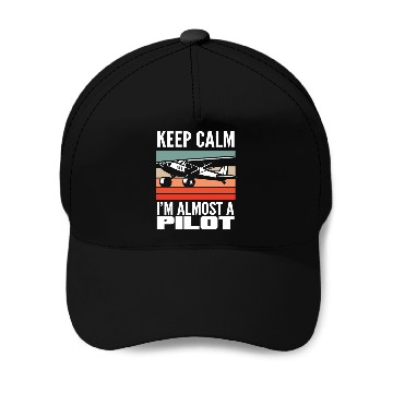 Discover Pilot Training Saying Flight School Baseball Caps