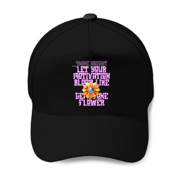Discover Cheerful Gem Blossom Baseball Caps