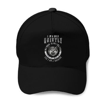 Discover Wolf Predator Leader Wilderness Baseball Caps