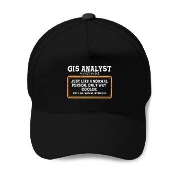 Discover Map Maker World Mapping GIS Analyst Definition Baseball Caps