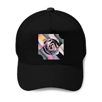 Discover Geometric Harmony Baseball Caps