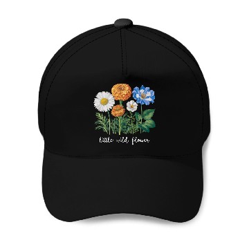 Discover Little Wildflower Baseball Caps