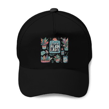 Discover plan lady Baseball Caps