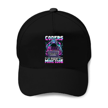 Discover Coders Design for Computer Engineer Software Devel Baseball Caps