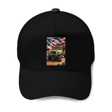 Discover Jeep US Baseball Caps