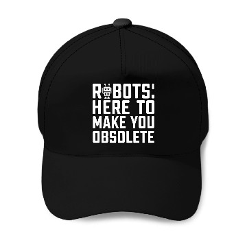 Discover Robotics AI Automation Machine Learning Baseball Caps